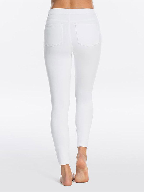Spanx koreguojantys džinsai-leginsai "Jean-ish® Ankle White"