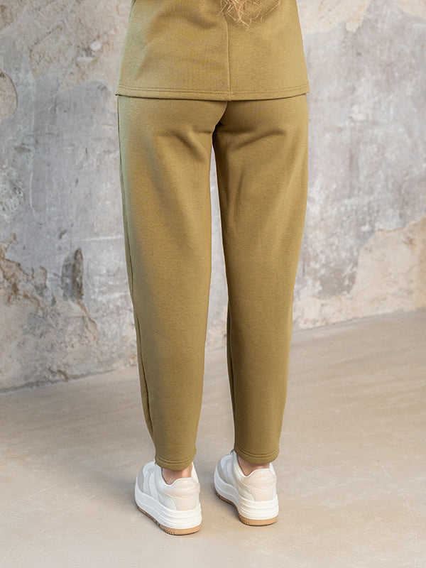 Lega medvilninės laisvalaikio kelnės "Rosita Khaki"