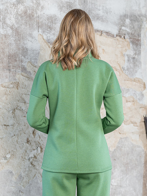 Lega medvilninis laisvalaikio džemperis "Rosita Green"