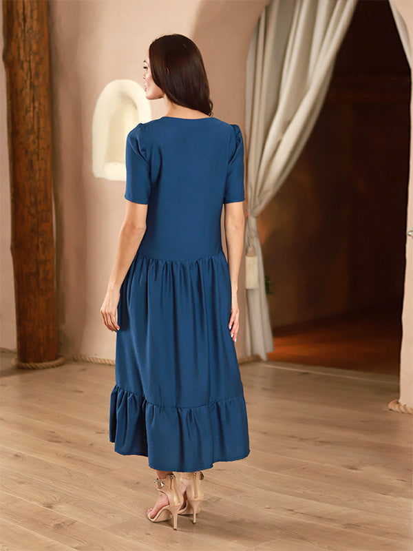 Lega viskozinė midi suknelė "Trudy Blue"