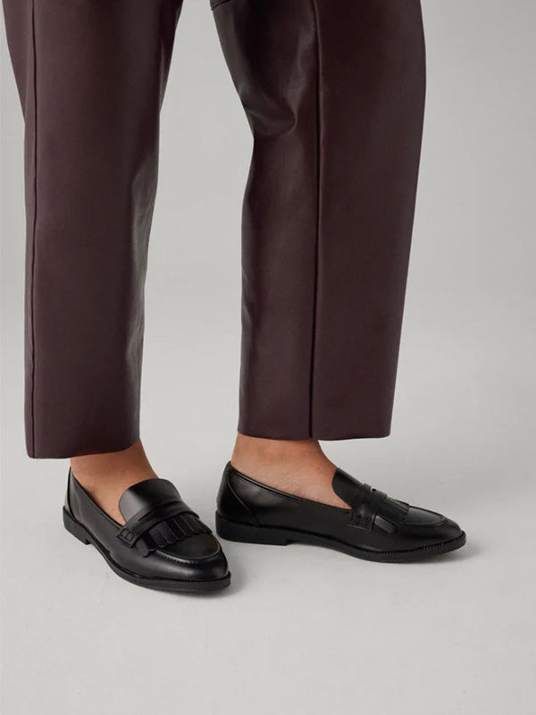 Ysabel Mora odos imitacijos termo kelnės "Goda Purple"