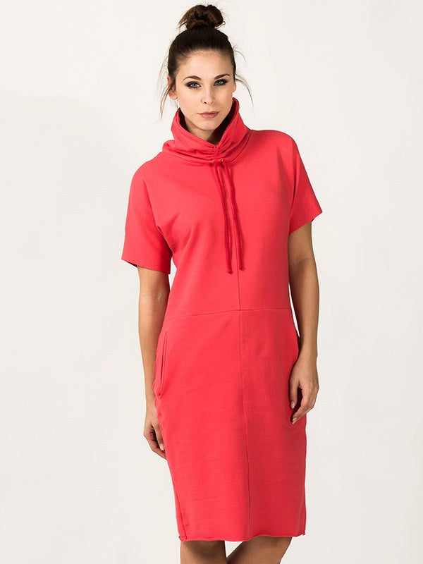 Tessita medvilninė suknelė "Raina Coral"