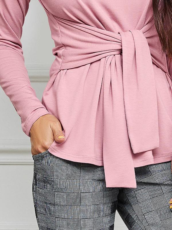 Lega вискозная блузка "Halette Pink"