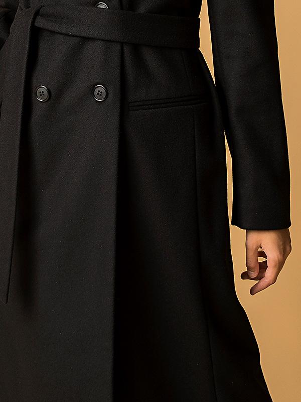 Lener Cordier шерстяное пальто "Alizee Black"