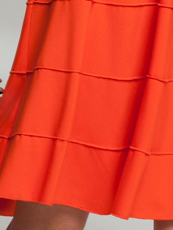 Lega вискозное платье "Cameroon Orange"