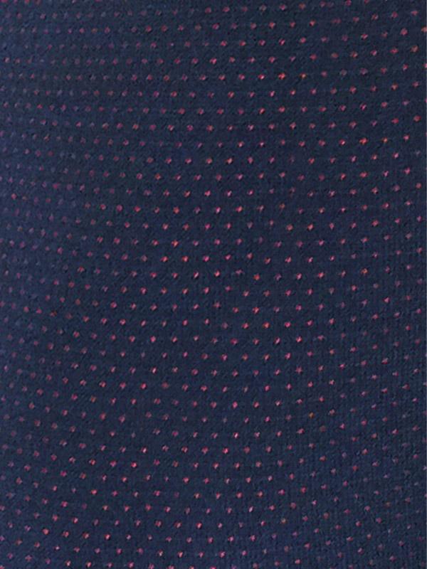 Lega kleita "Estelle Navy - Bordeaux Dots"