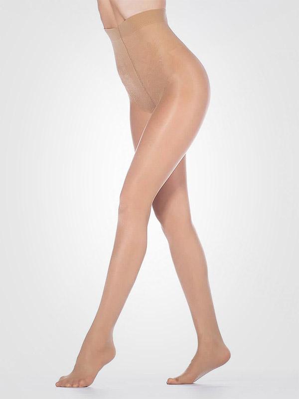 Giulia daļēji matētas zeķbikses ar biksīšu imitāciju "Bikini 40 Den Daino"
