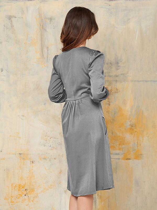 Lega A silueta kleita "Nino Grey"
