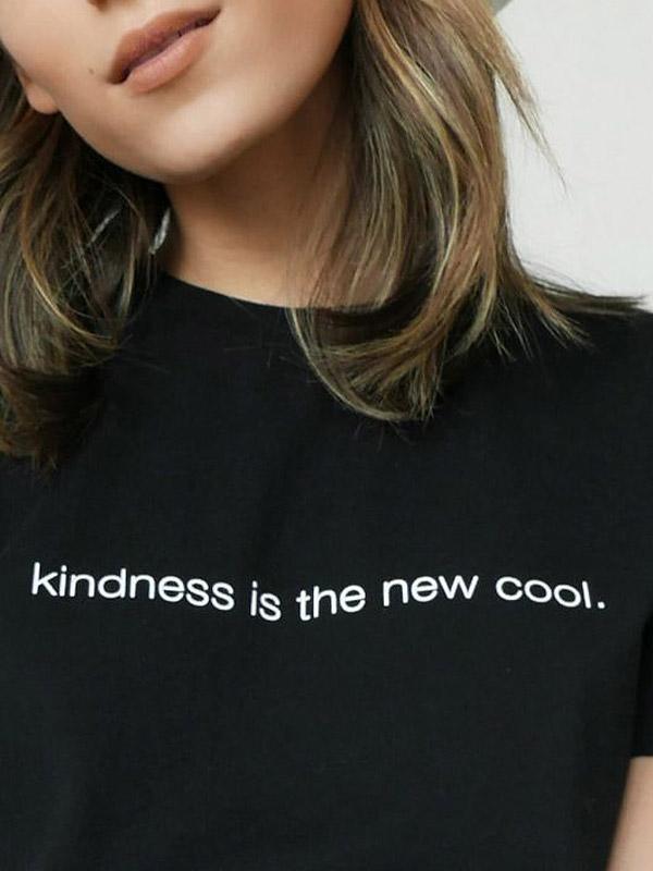 Atella хлопковая футболка "Kindness Black"