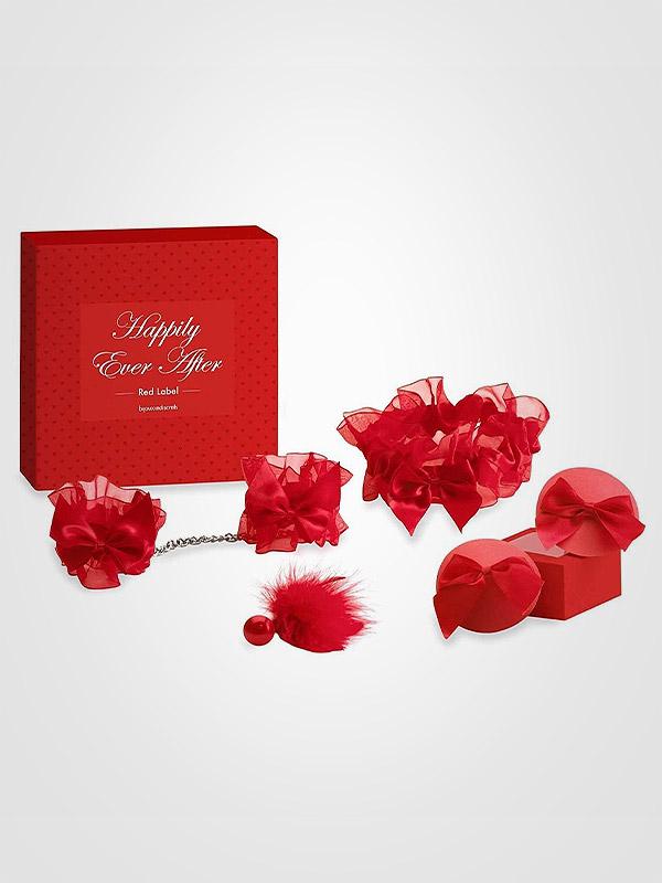Bijoux Indiscrets piederumu komplekts "Happily Ever After Red"