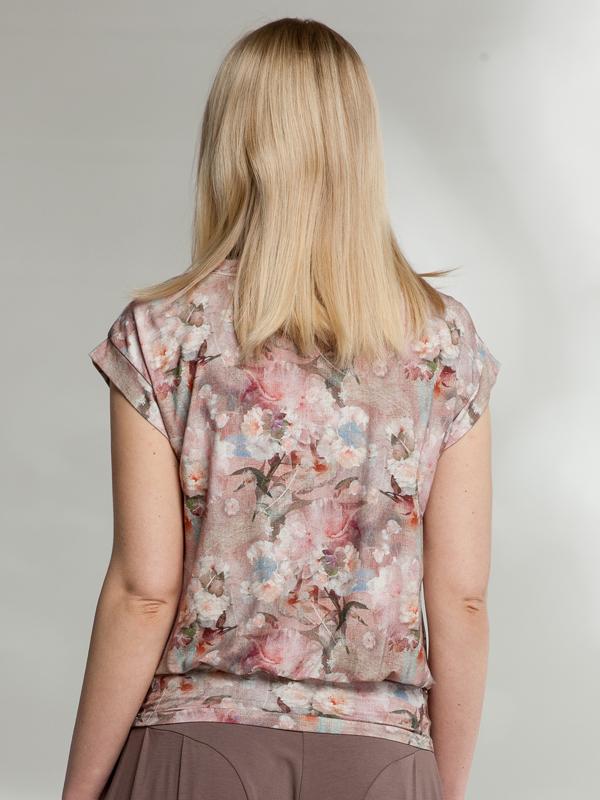 Lega блузка из вискозы "Meryl Bloom Print"