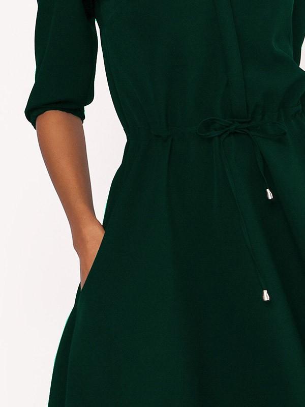 Lanti kleita ar platāku apakšdaļu "Katrin Green"