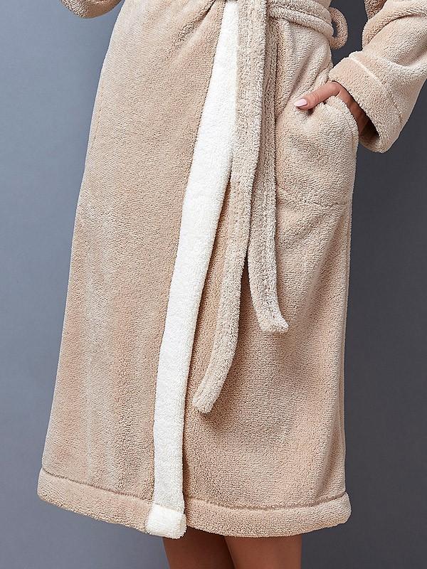 L&L garš halāts ar kapuci "Kerstin Angora"