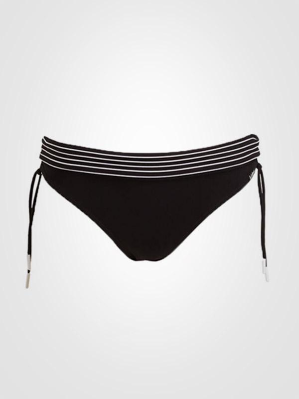 Lidea bikini peldkostīms ar formētām bļodiņām "Monochrome Avenue 2 Black - White Stripes"