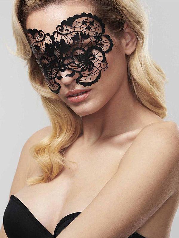 Bijoux Indiscrets seksīga sejas maska "Anna Black"
