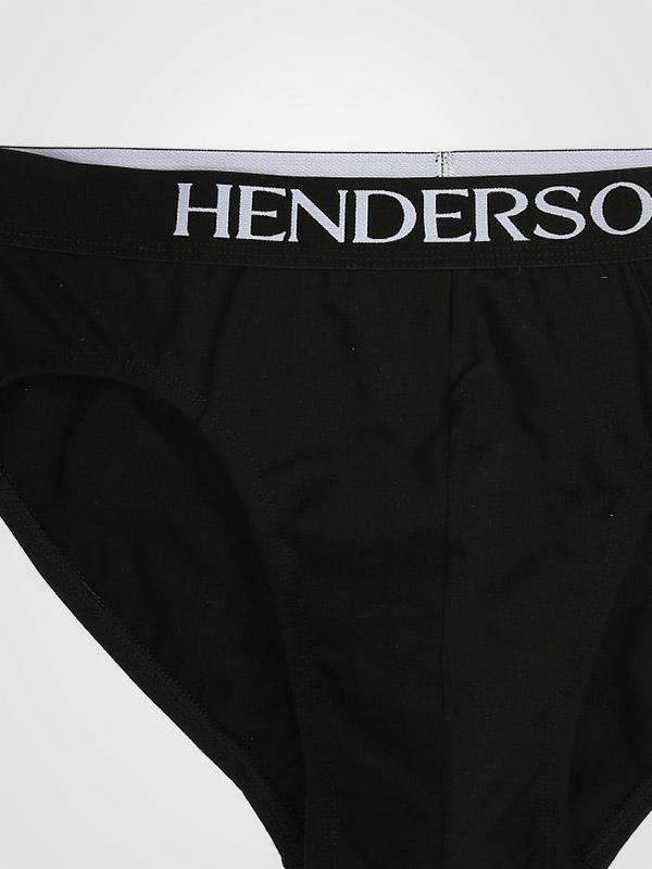 Henderson kokvilnas vīriešu apakšbikses "Man Black"