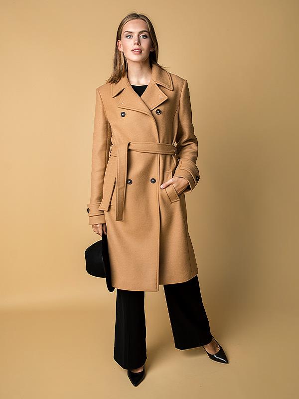 Lener Cordier шерстяное пальто "Sophie Camel"