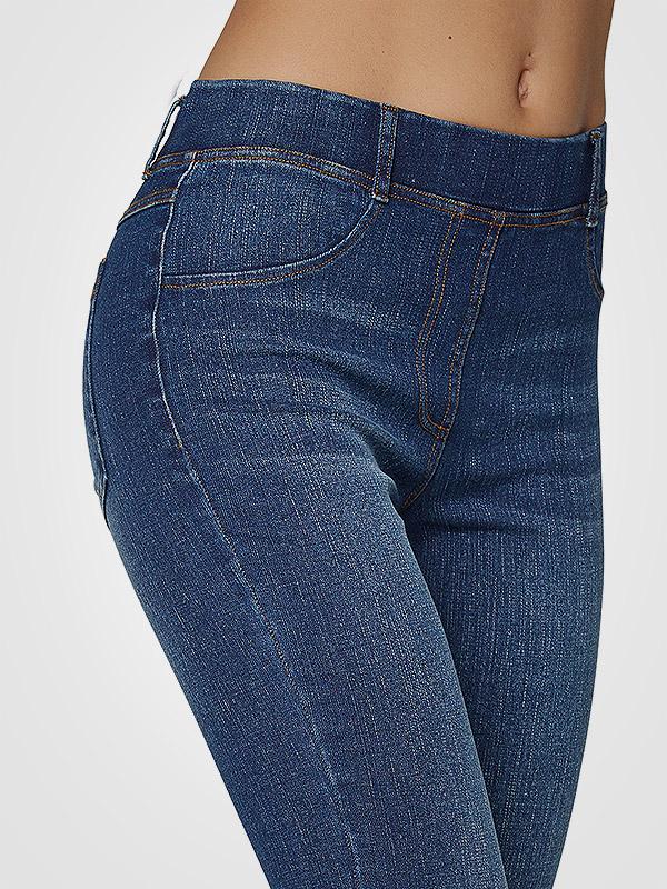 Ysabel Mora dibenu paceļošas džinsu bikses "Sebella Push-Up Blue Jeans"