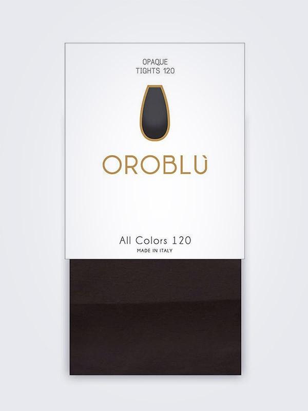 Oroblu necauspīdīgas matētas zeķubikses "All Colors 120 Den Black"