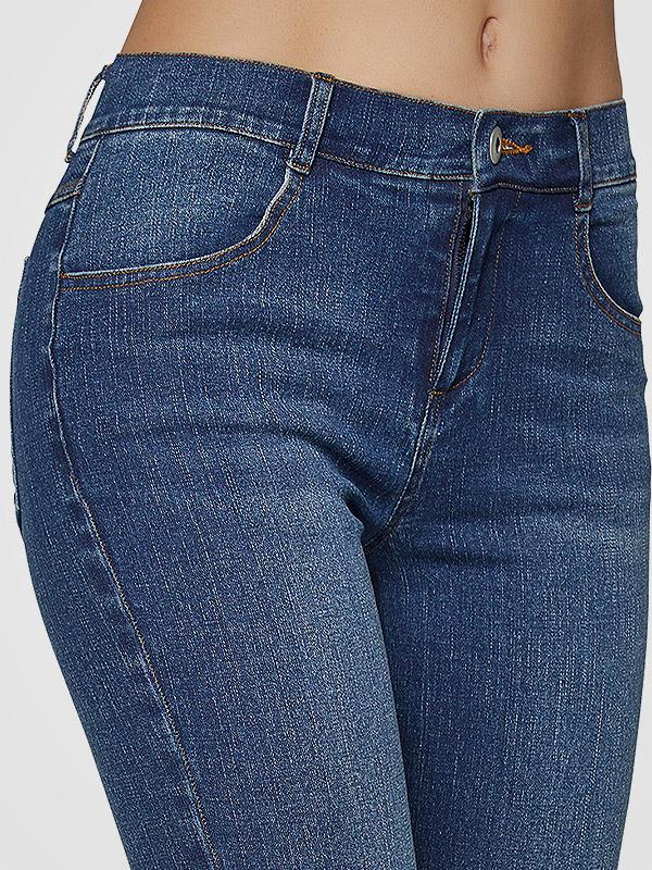 Ysabel Mora dibenu paceļošas džinsu bikses "Reina Push-Up Blue Jeans"
