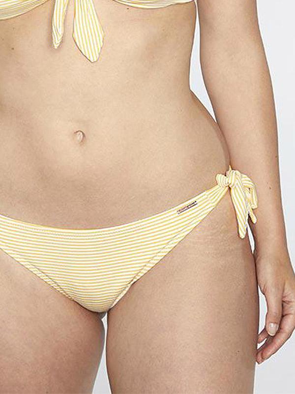 Ysabel Mora bikini peldkostīms "Kimo Yellow - White Stripes"