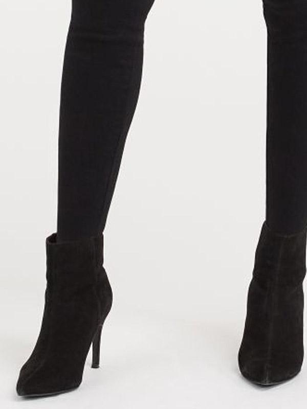 Spanx koriģējošie džinsi-legingi "Ankle Skinny Black"