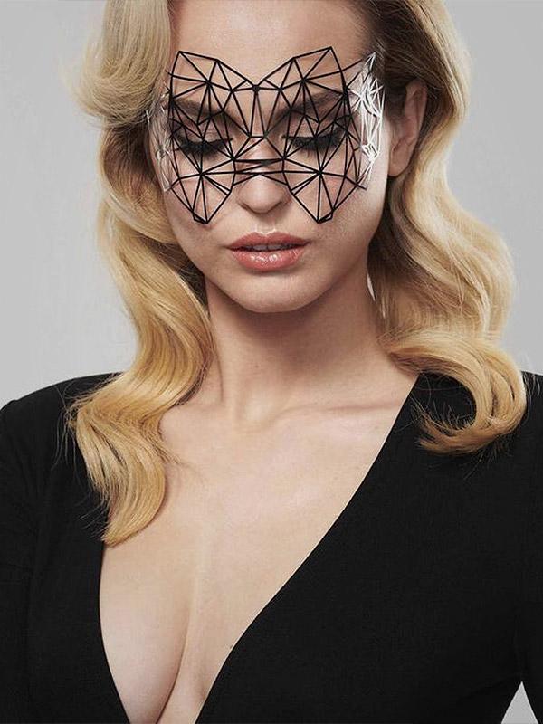 Bijoux Indiscrets seksīga sejas maska "Kristina Black"