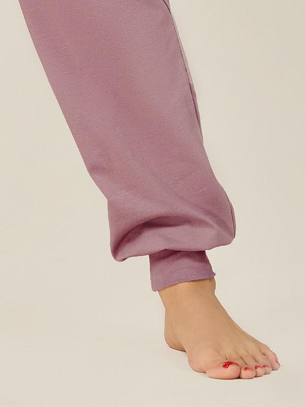 Lega kokvilnas pidžama "Sanna Dark Pink"