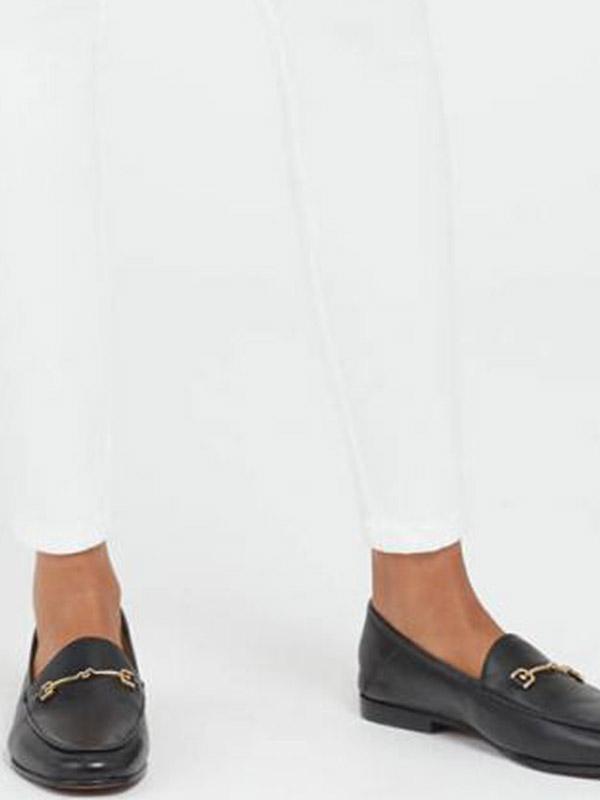 Spanx koriģējošie džinsi-legingi "Ankle Skinny Light White"