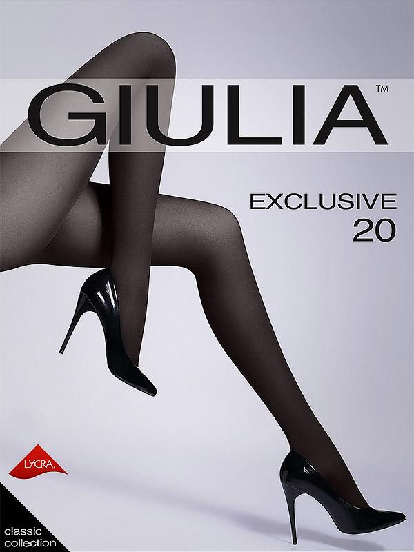 Giulia zīda spīduma zeķbikses "Exclusive 20 Den Nero"