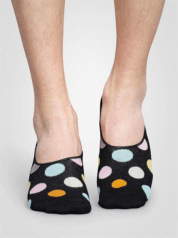 Happy Socks 3 pāru unisex zeķu komplekts "Dots Black - Light Blue - Multicolor"