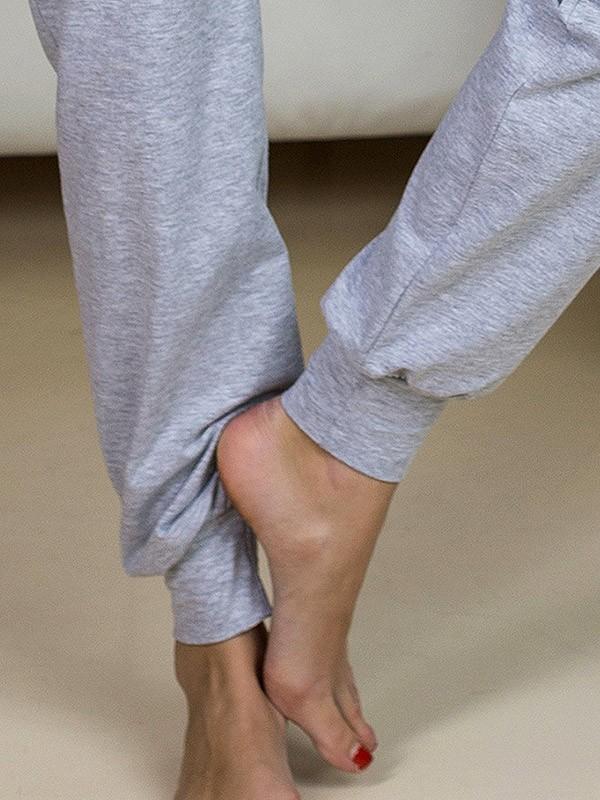 Lega kokvilnas pidžama "Doleta Grey"
