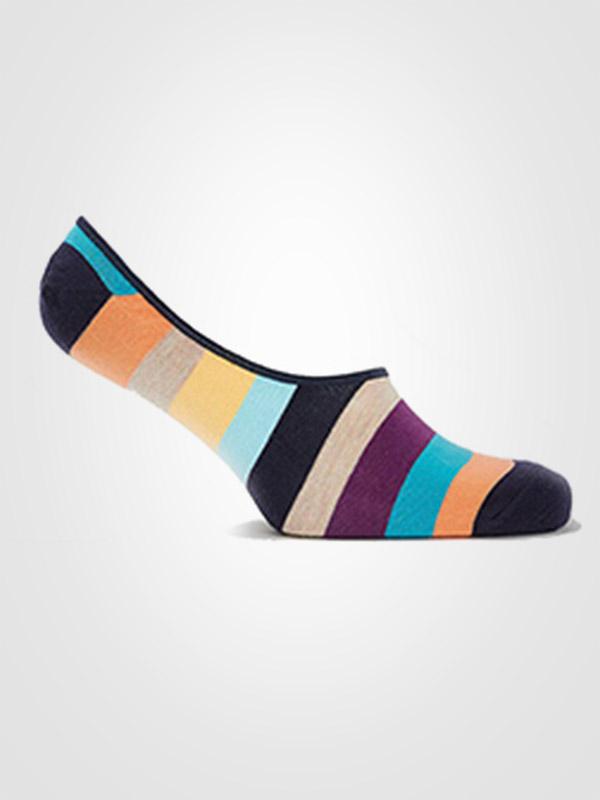 Happy Socks унисекс подследники 3 шт. "Palms Graphite - Blue - Multicolor"