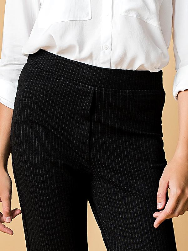 Immagine брюки "Conto Black - White Striped"
