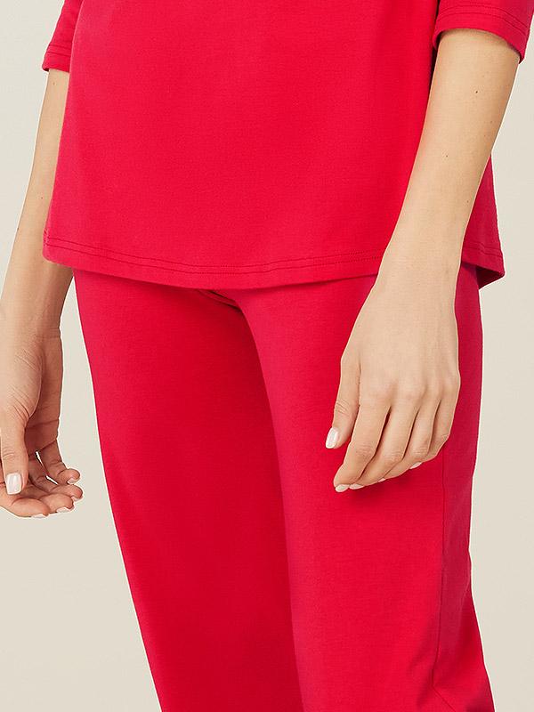 Lega kokvilnas pidžama "Sanna Red"