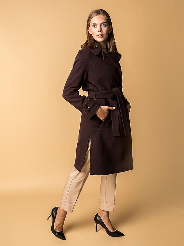 Lener Cordier шерстяное пальто "Colette Chestnut"