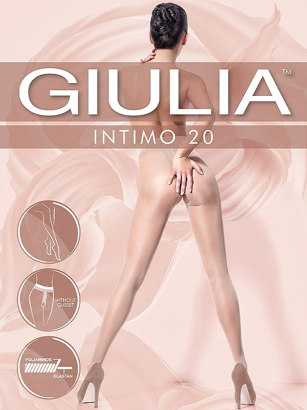 Giulia zeķbikses ar atvērtu kājstarpi "Intimo 20 Den Daino"