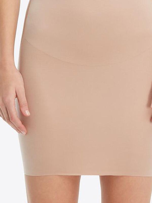 Spanx корректирующее платье с открытым верхом "SmartGrip™ Nude"