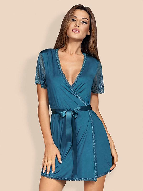 Obsessive halāts "Miamor Turquoise"