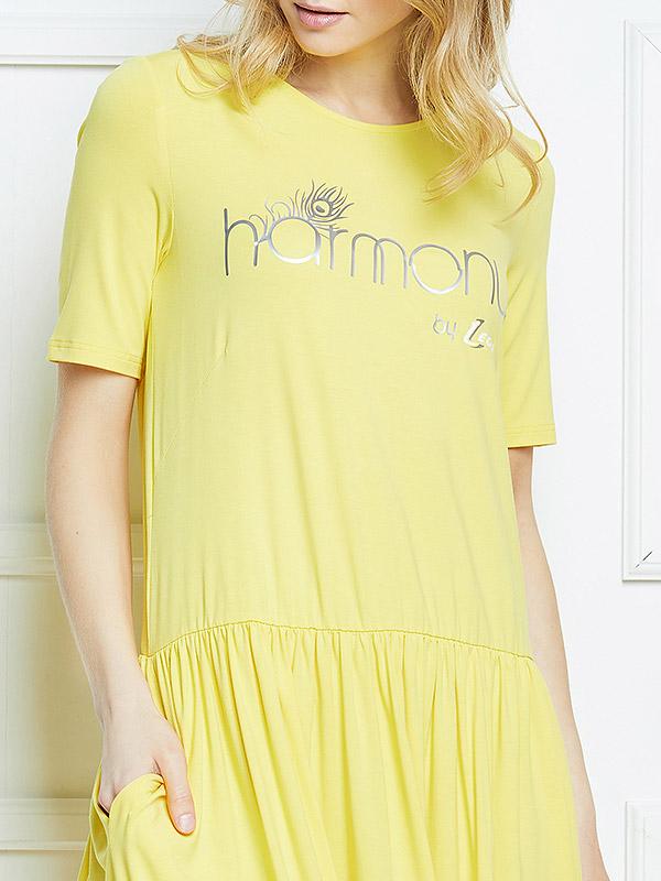 Lega viskozes kleita "Harmony Yellow"