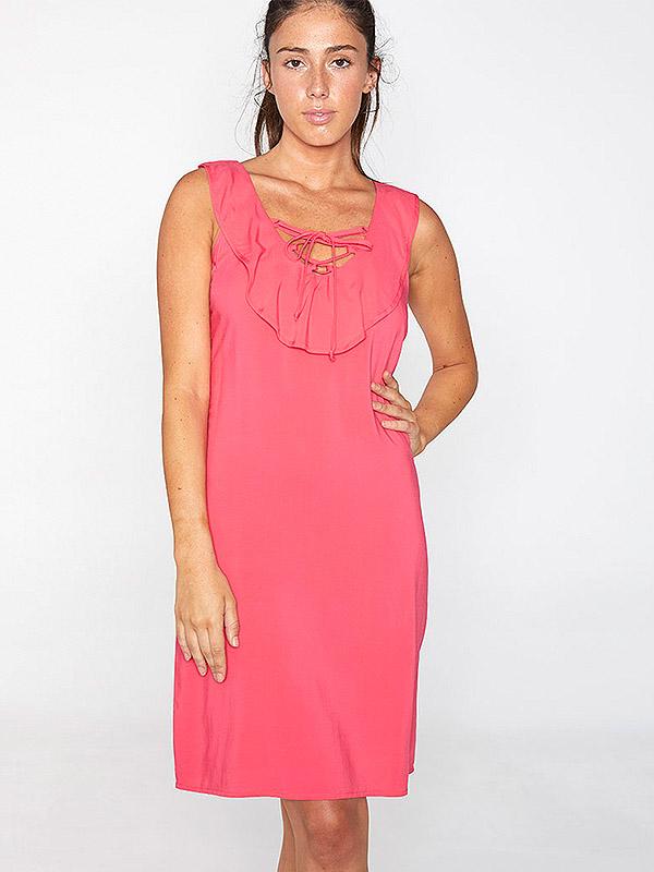 Ysabel Mora вискозное летнее платье "Bijou Pink"