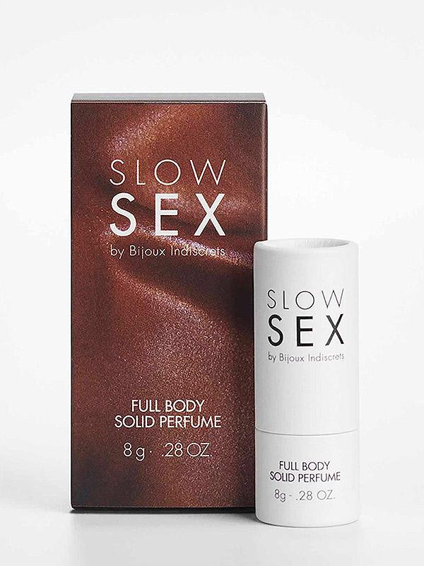 Bijoux Indiscrets cietās smaržas intīmajām zonām "Slow Sex Solid Perfume Coconut"