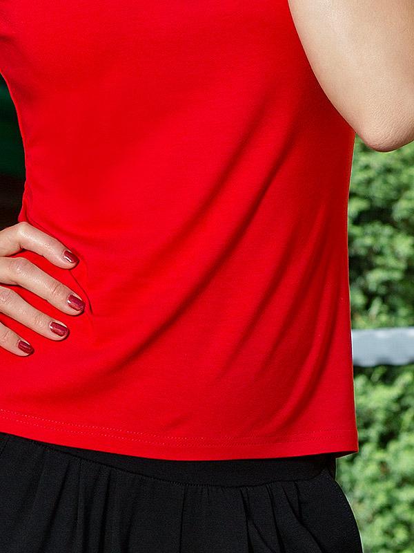 Lega вискозная блузка "Odeta Red"