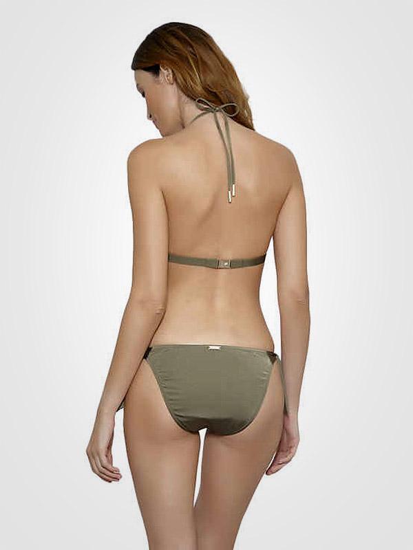 Maryan Mehlhorn push up peldkostīms "Icon Triangle Olive"