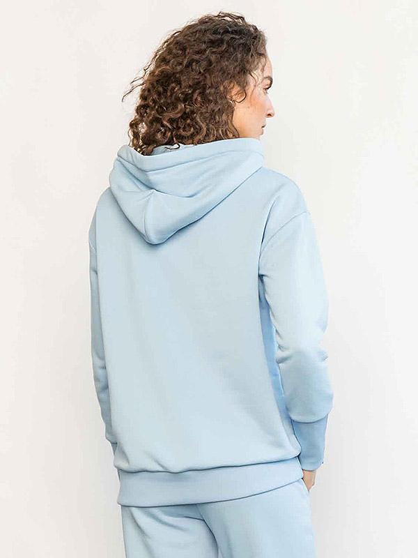 Atella mīksts džemperis ar kapuci "Lima Light Blue"