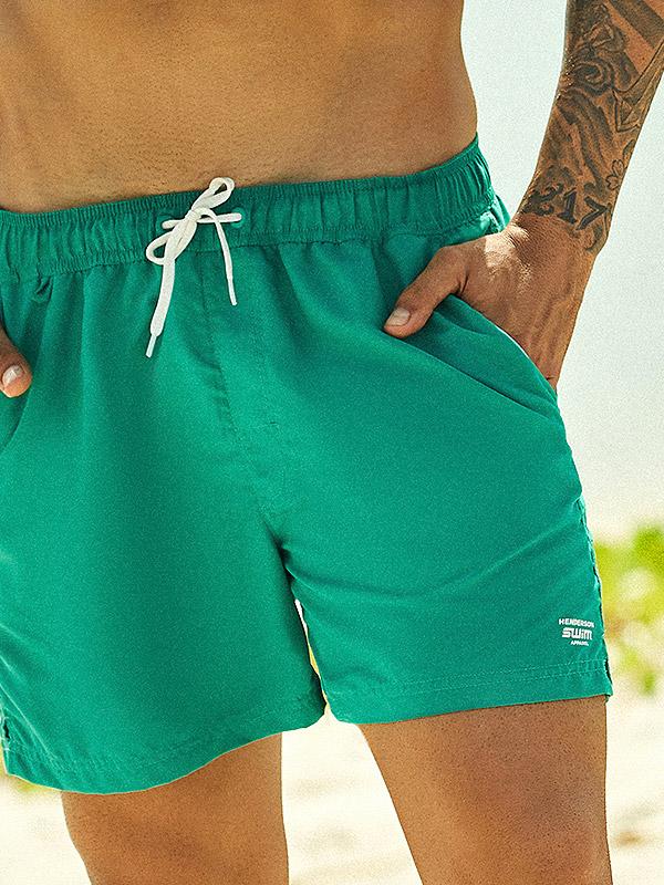 Henderson пляжные шорты "Hue Green - White"