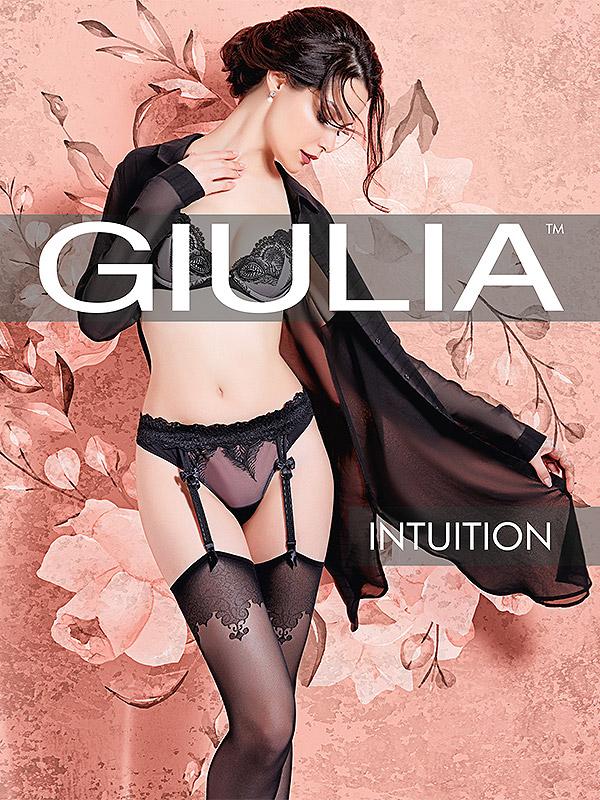 Giulia piesprādzējamas zeķes "Intuition N.2 20 Den Nero"