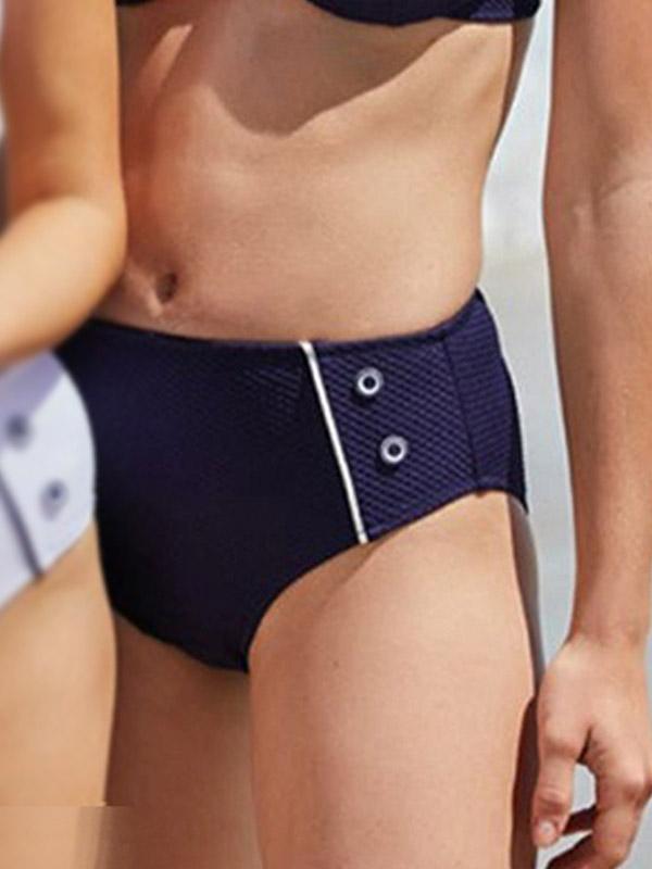 Ysabel Mora bikini peldkostīms ar stīpiņām "Kalea Navy - White"
