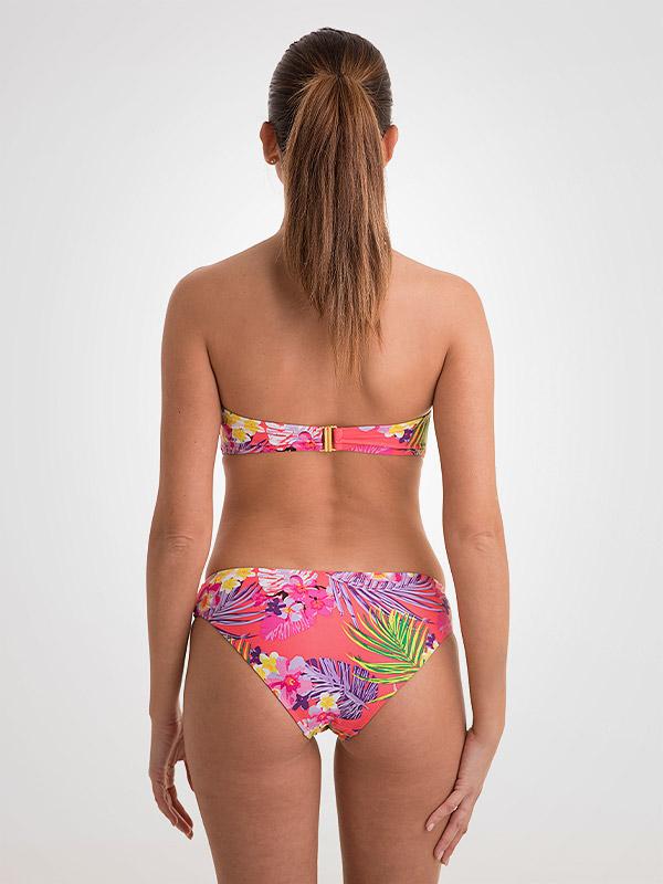 Deidad bandeau bikini peldkostīms "Anika Coral - Multicolor"