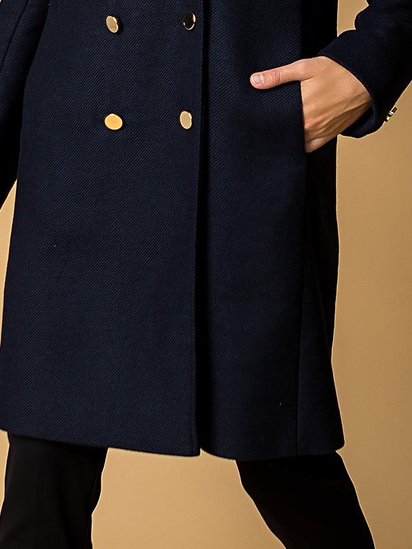 Lener Cordier шерстяное пальто "Leslie Midnight Blue"